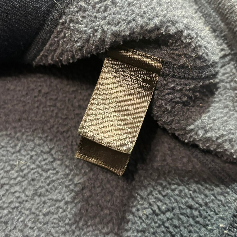 The North Face Womens XL Blue Sweater Fleece Full Zip Jacket Soft Cozy - Picture 6 of 6